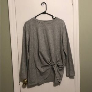 Long Sleeve Knot Shirt